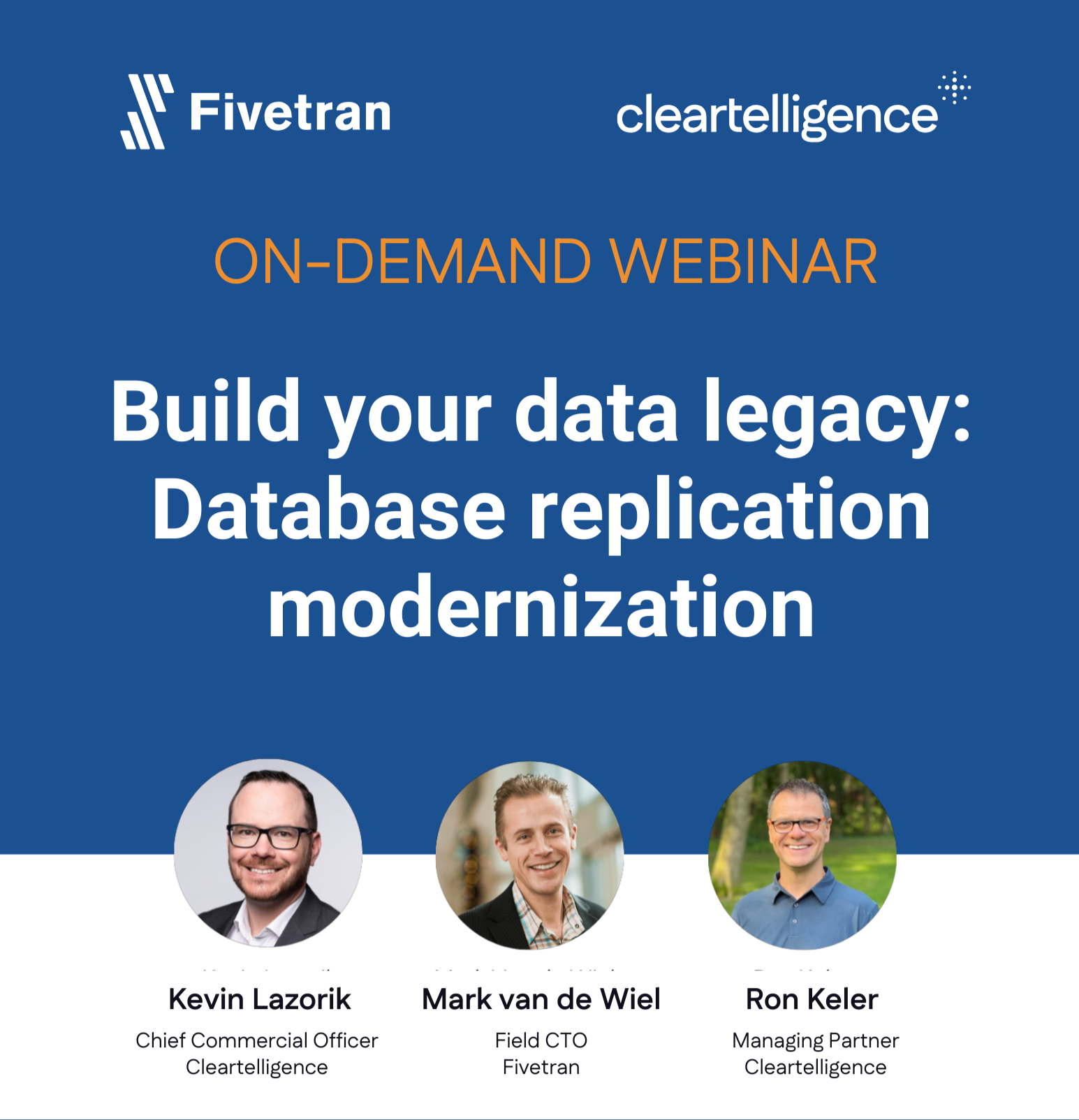 Build Your Data Legacy with Fivetran - Cleartelligence